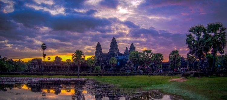 Sunrise over Angkor Wat